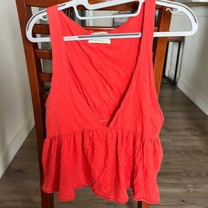 Urban Outfitters low v flowy tank